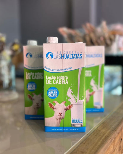 LECHE DE CABRA LIQUIDA - LAS HUALTATAS 1 LT 🥛🐐