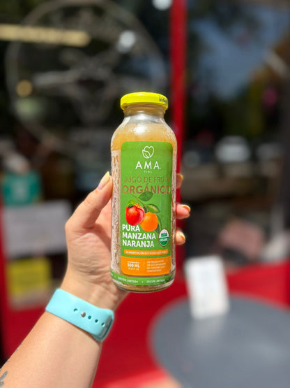 JUGO EN BOTELLA 300 ML - AMA TIME 🥝🫐🍑🍐🍎