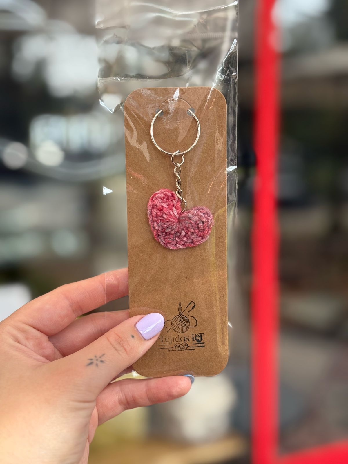 LLAVEROS CROCHET ARTESANALES