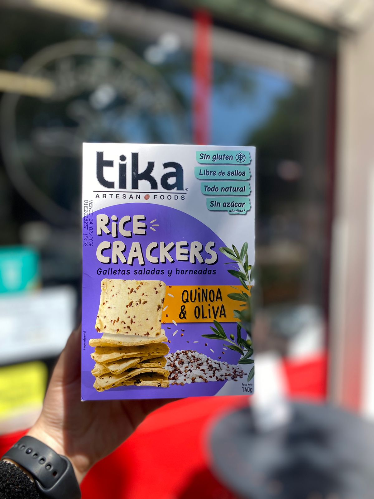 RICE CRACKERS - TIKA