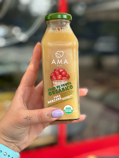 JUGO EN BOTELLA 300 ML - AMA TIME 🥝🫐🍑🍐🍎