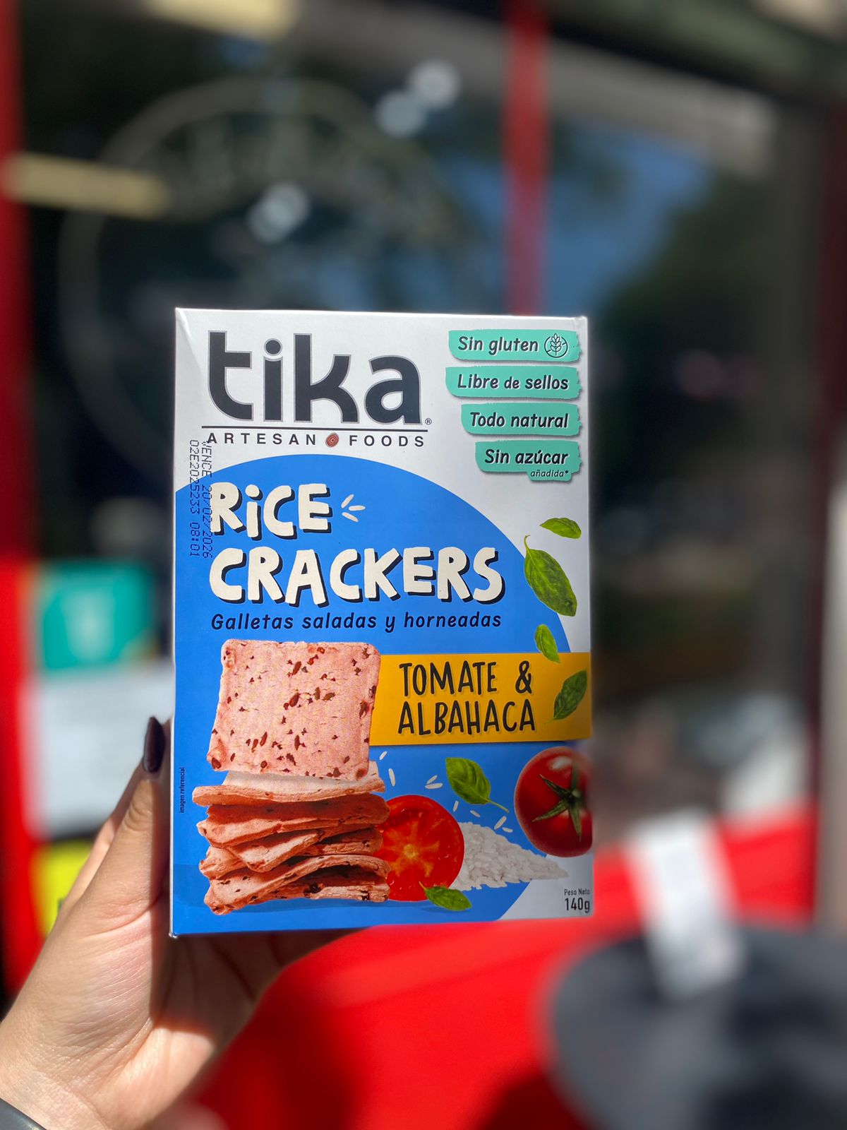 RICE CRACKERS - TIKA